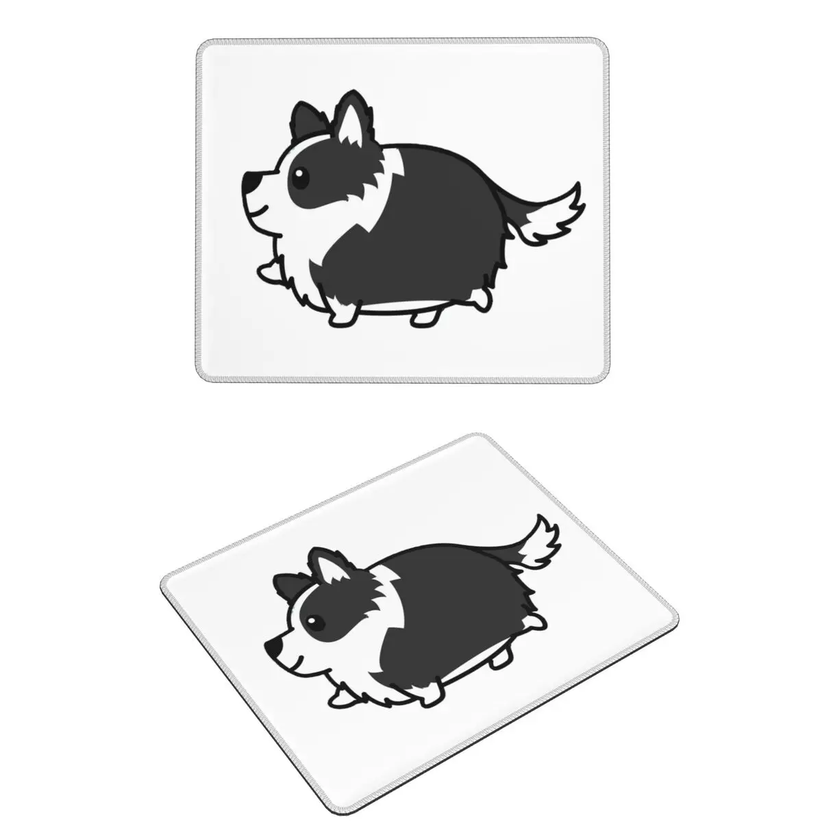 

Милый коврик для мыши бордер-колли, компьютерная клавиатура, коврик для мыши, игровой коврик для ноутбука, офисные аксессуары, настольные коврики