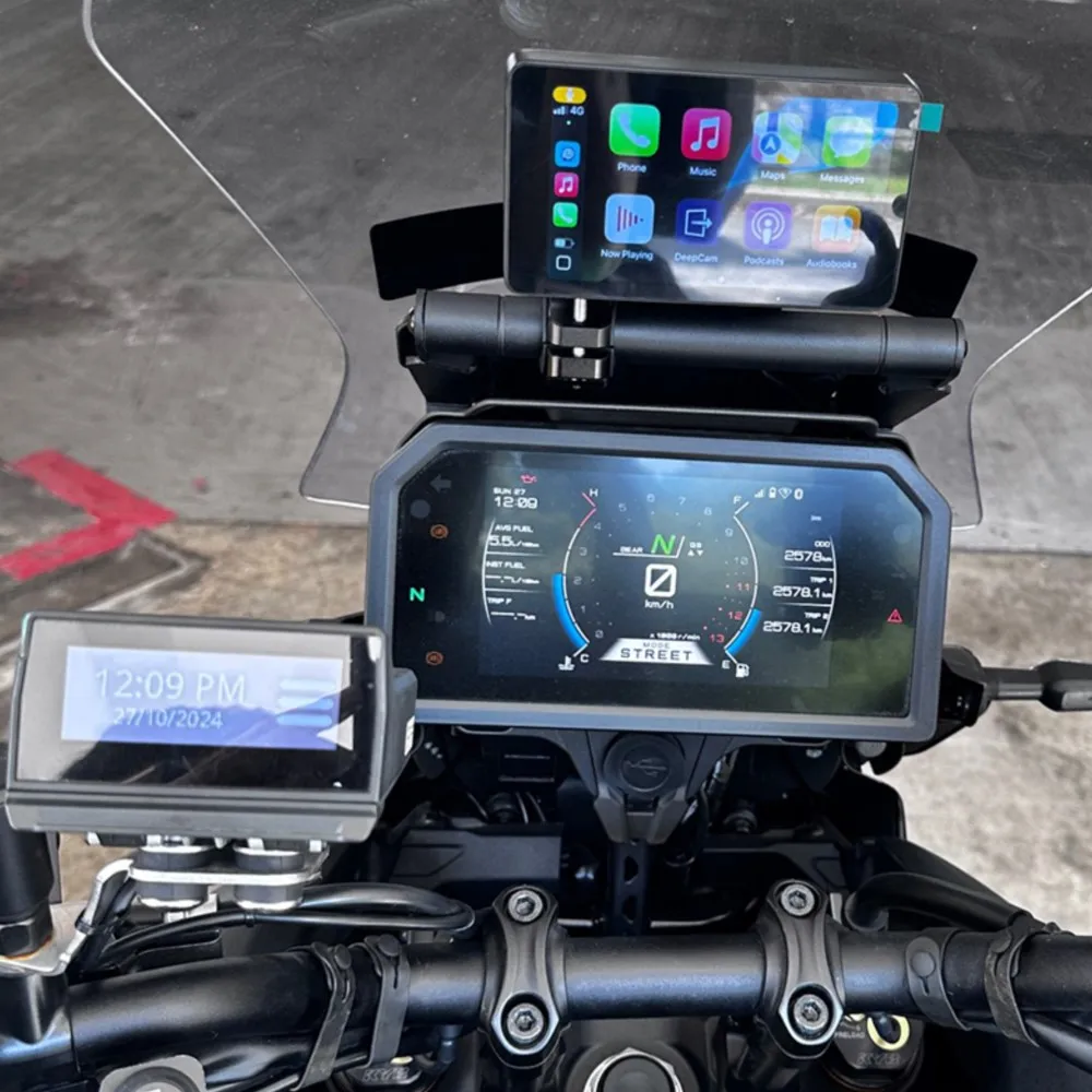 

Cellphone Bracket Extension Holder For YAMAHA Tracer 9 GT 9GT+ Plus Tracer9gt Tracer 9 GT+ GPS Navigation Phone Holder 2023 2024
