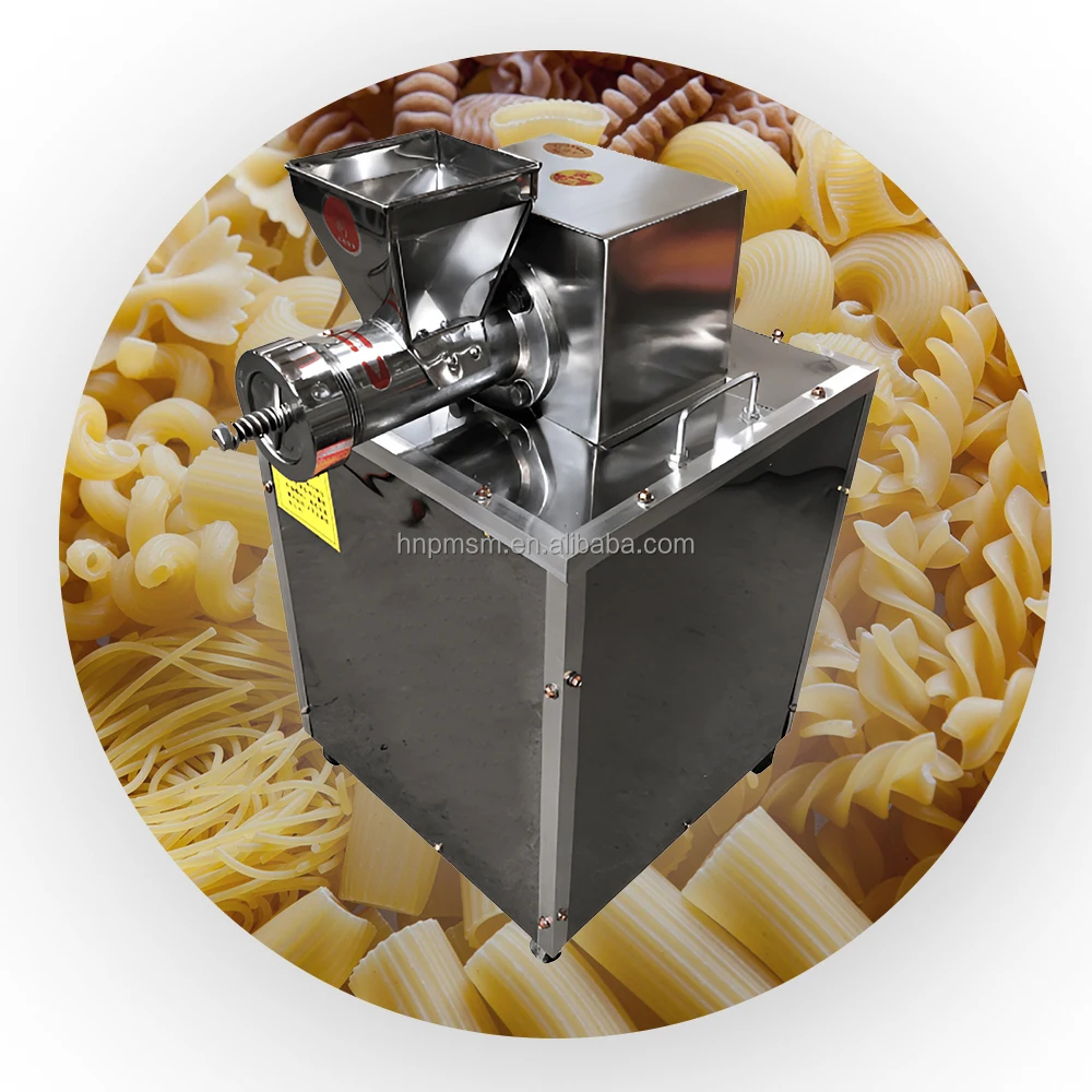 Pasta Machine Extruder Eco-Friendly Italgi Italian Macaroni Small Fully Programmable Pasta Extruder Equipment