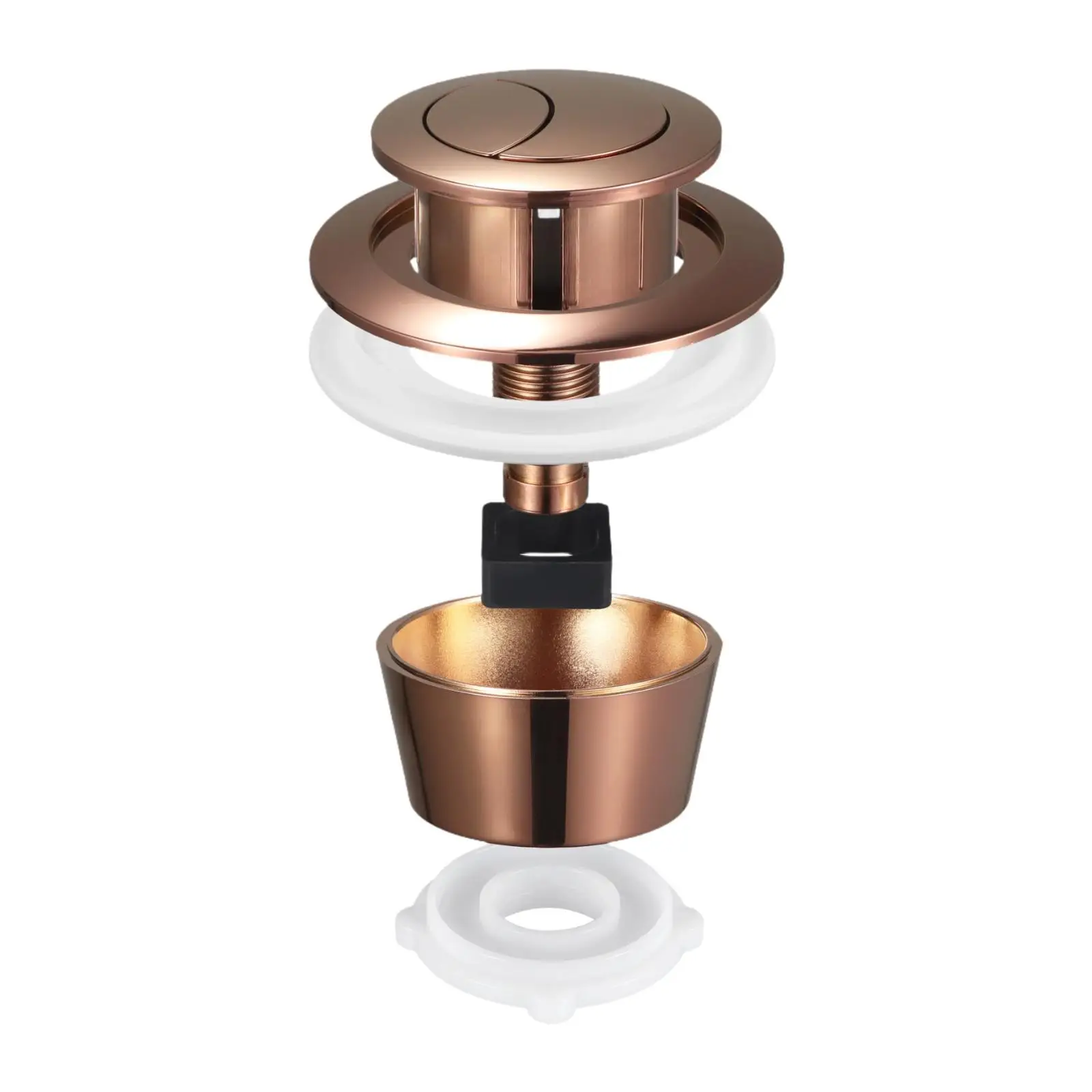 Toilet Flush Valves Fitting Flusher Replacement Sturdy Accessories Double Push Flush Button Toilet Push Button for Toilet Home