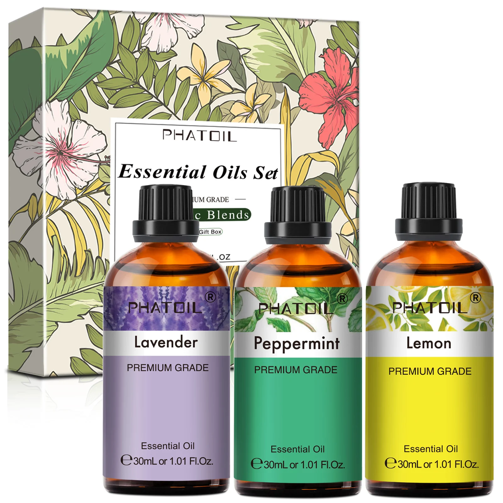 PHATOIL 아로마테라피 에센셜 오일 베르가못 일랑일 - Home Fragrance Eucalyptus 리뷰 및 가격
