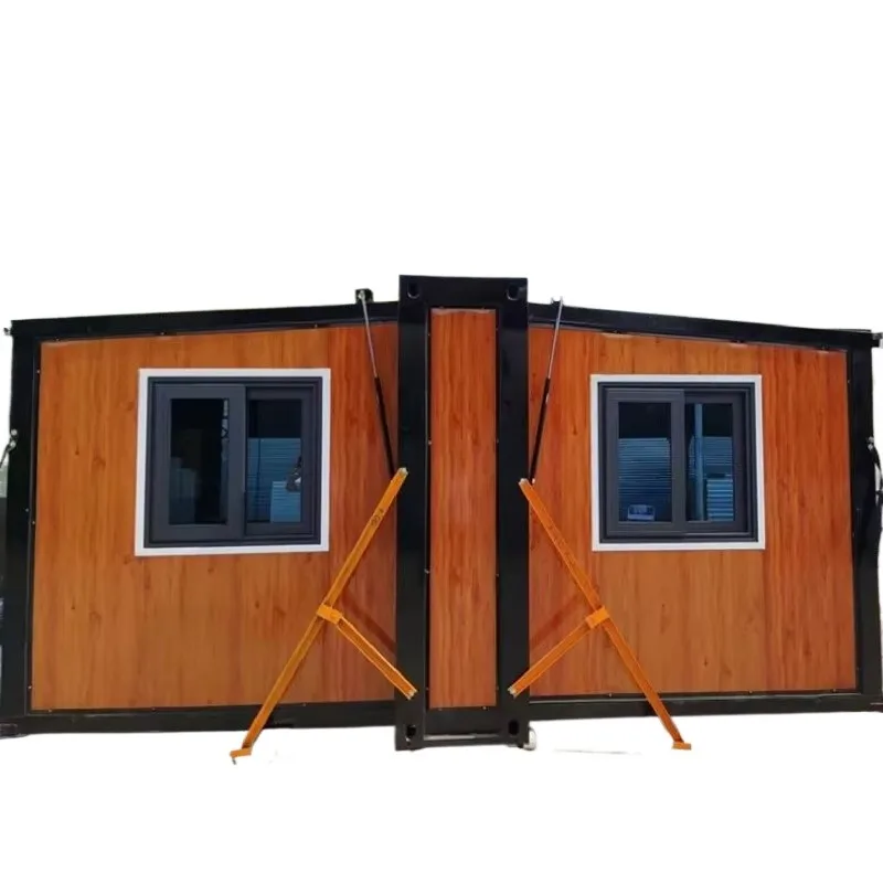 40FT Modular Expandable Container House High-Grade Steel Prefab Home with Foldable Design Quick Assembly Available