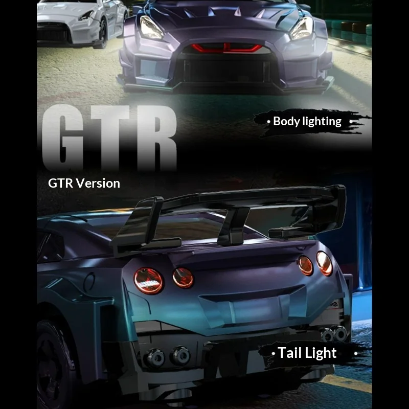 1/64 미니 RC 자동차 드리프트 데스크탑 4WD 풀 프로포션 레이싱카 입문용 스포츠카 레이싱 RC 장난감 어린이 새해 선물