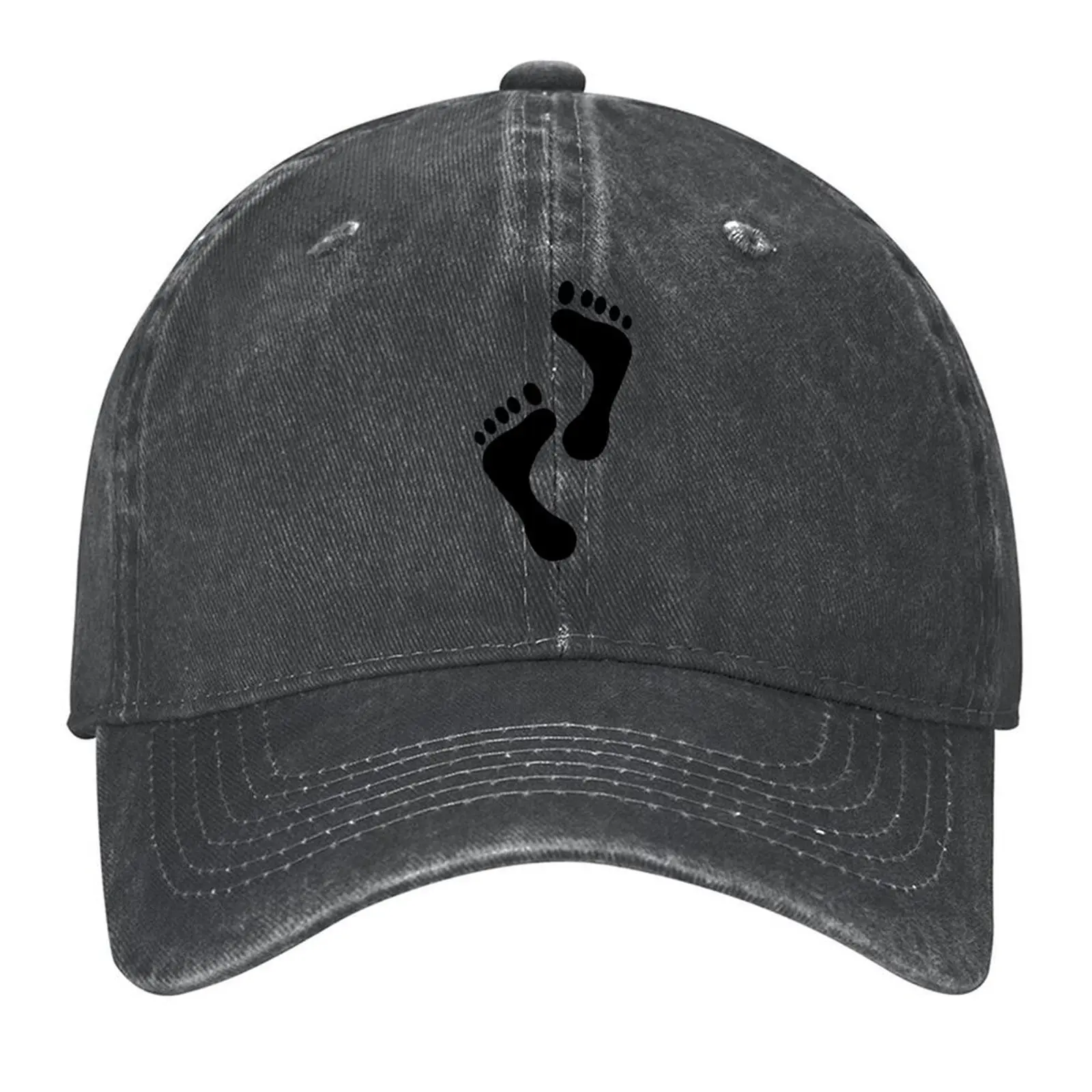 

Foot Print Baseball Cap Hat men Wild Ball Hat golf hat genuine New In The Woman Men's