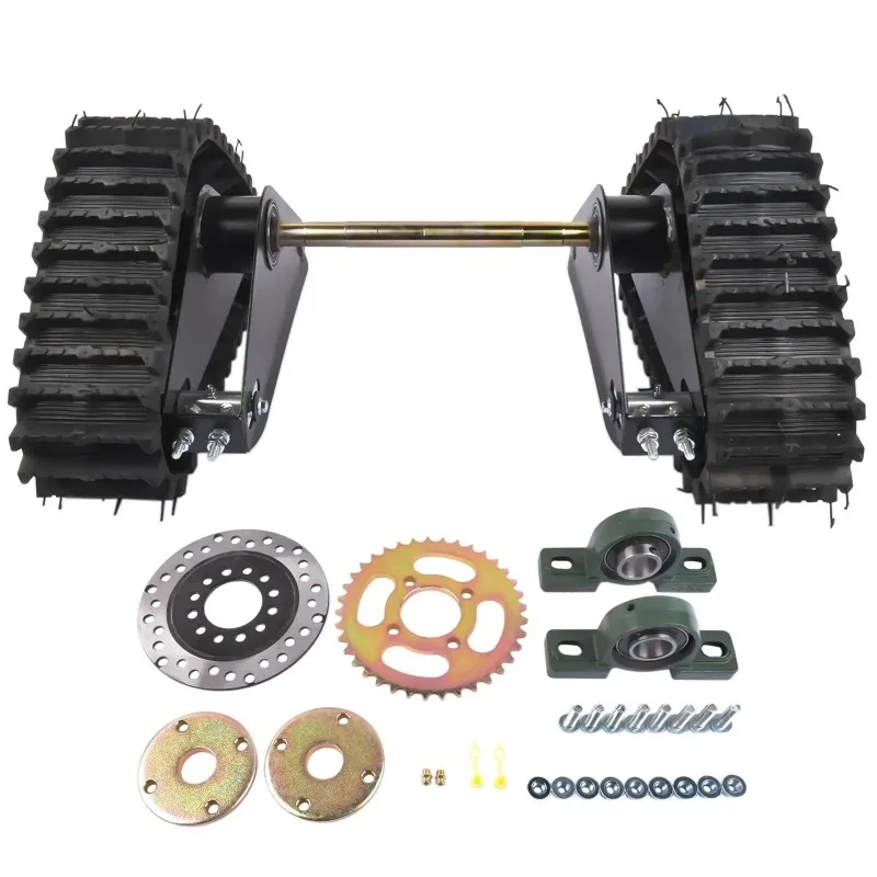 AP01 Rear Axle Track Assembly Set for Mountain Motorcycle Snowmobile Go Kart Buggy
