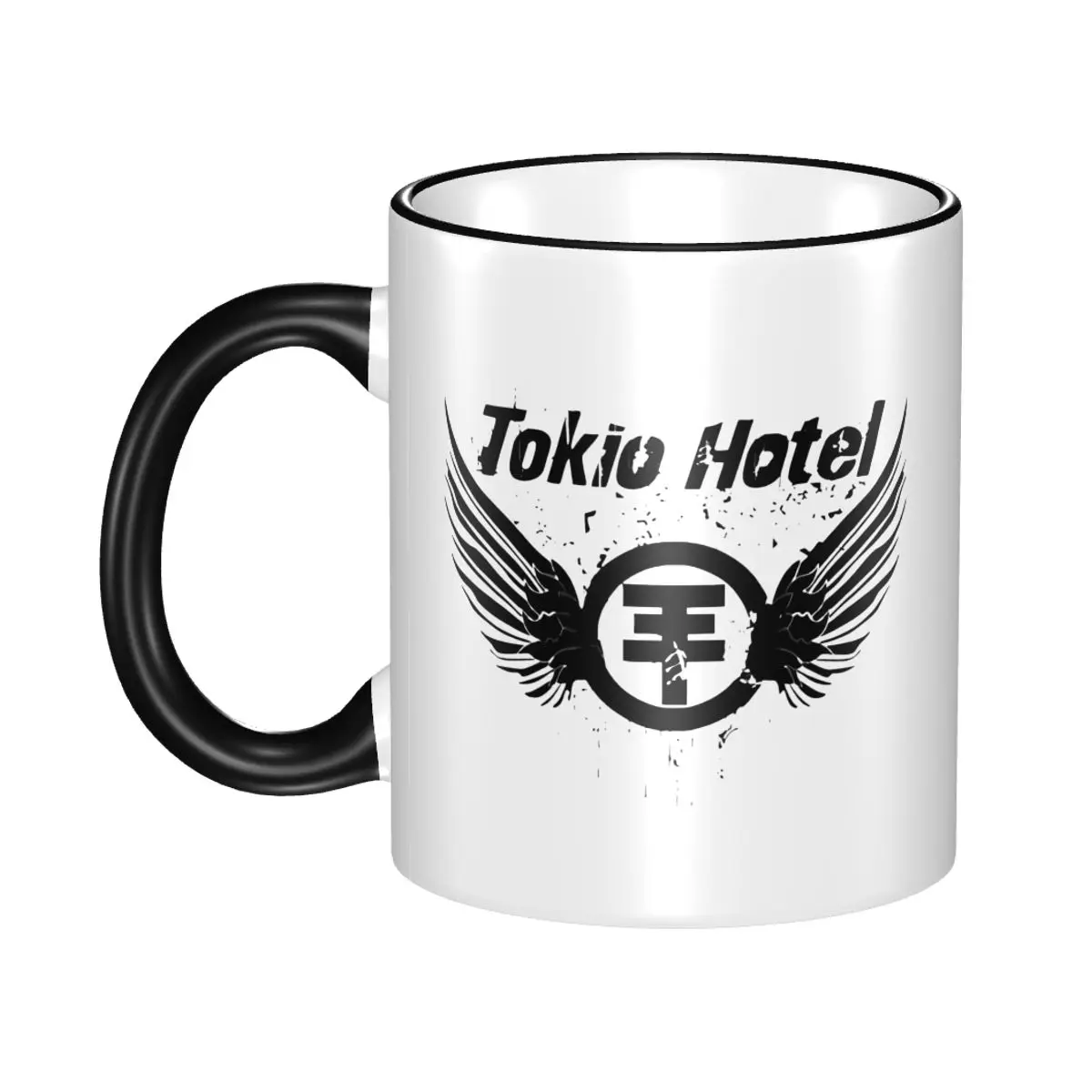 Lindo Tokio Hotel Rock Band Taza de té Tour en casa Tazas pop alemanas