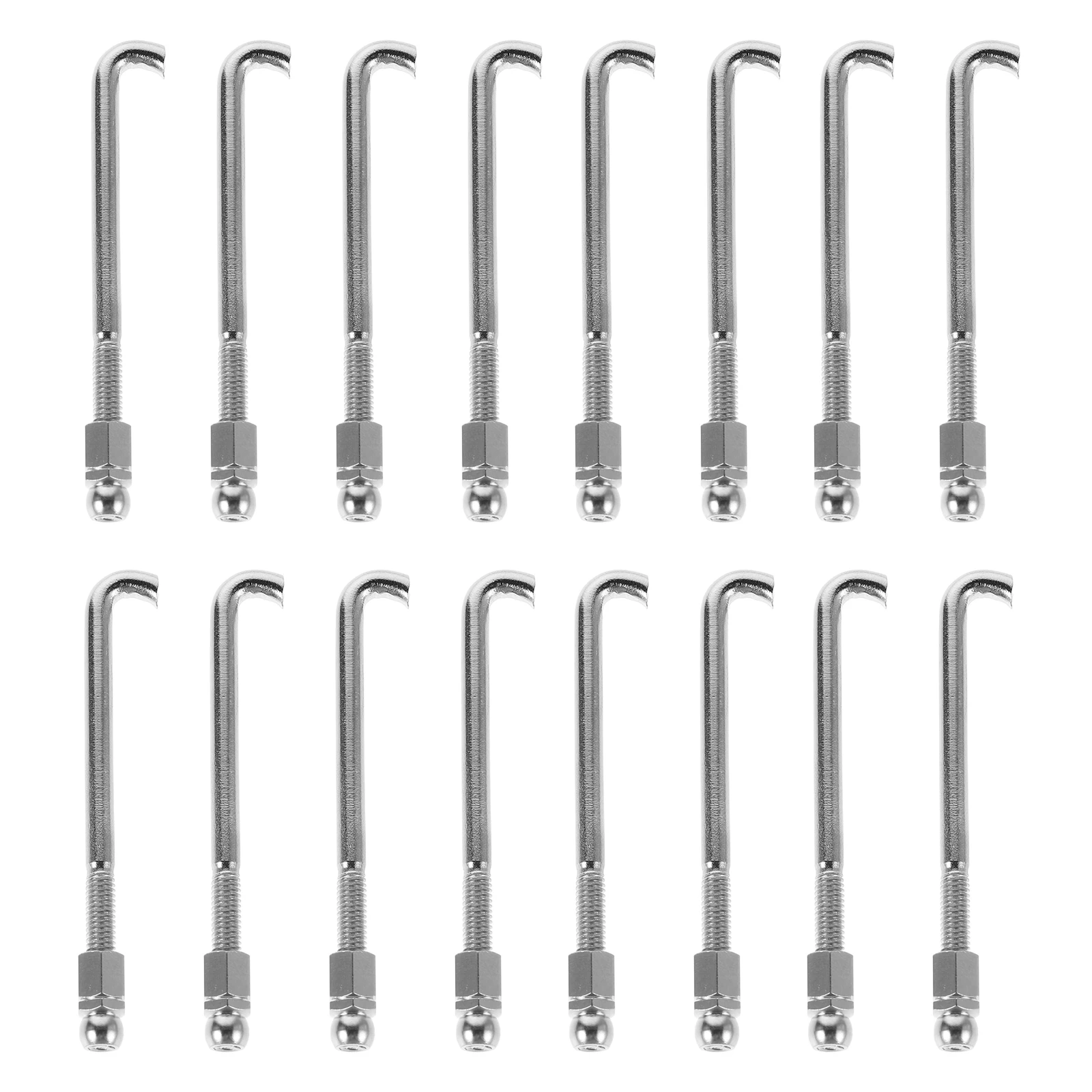 

48pcs Banjo Hooks Tension Flat Round Bracket Replacement Parts Kit For Guitar Western Musical Instruments Repair Tools