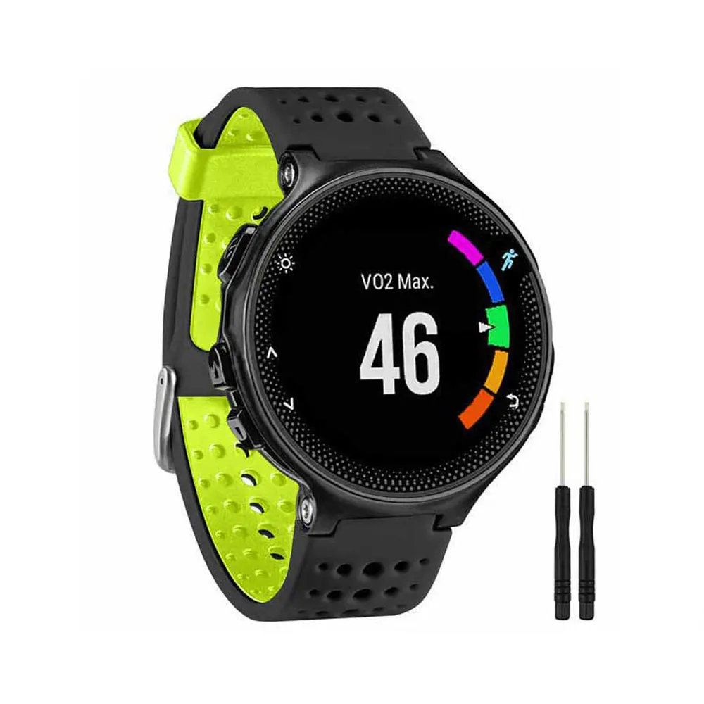 Ремешок для наручных часов Garmin Forerunner 235 230 620 630 735XT 235Lite, ремешок для умных часов, силиконовый дышащий браслет