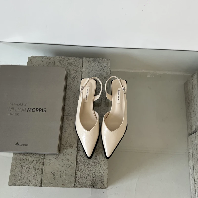 ohmmayby Summer Women Closed Toe Sandals Beige 3