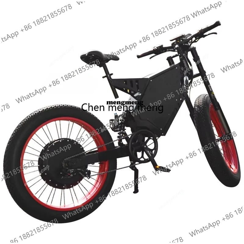 2025 New High Power 8KW E Bike 100KM Range Off-road Fast Adult Long Tail Bike Electric Bike 26 Inch