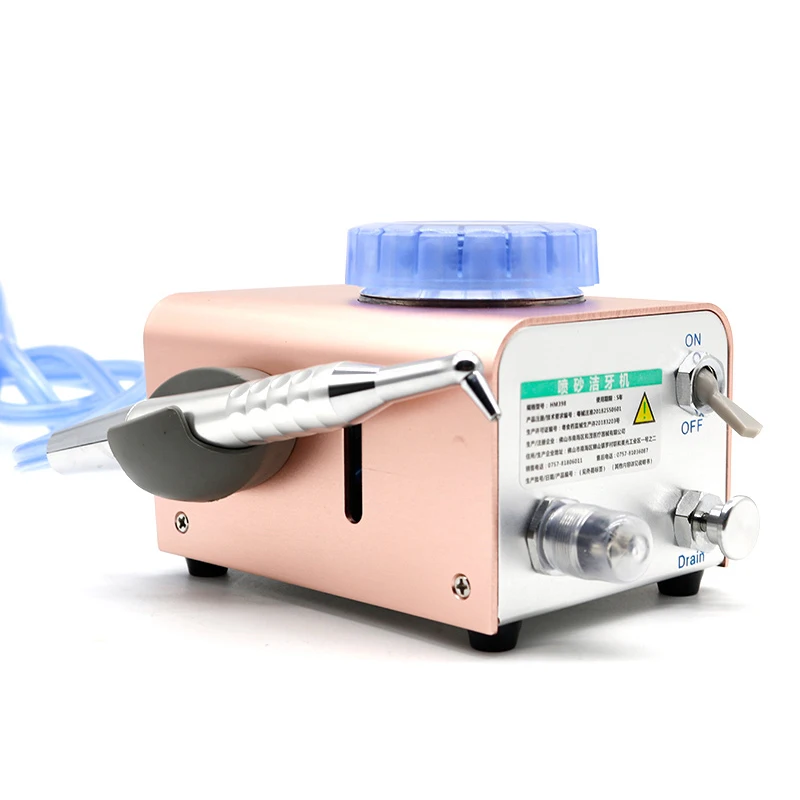 Dental Teeth Cleaning Brightening Air Water Polishing Oral Sandblasting Scaler Tool for Home Dental Care