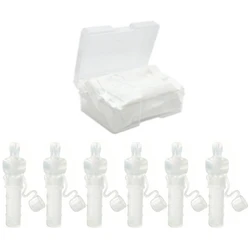 F19F 6pcs Colostrum Collector Breast Feeding Milk Collection Tube Postpartum Supplies