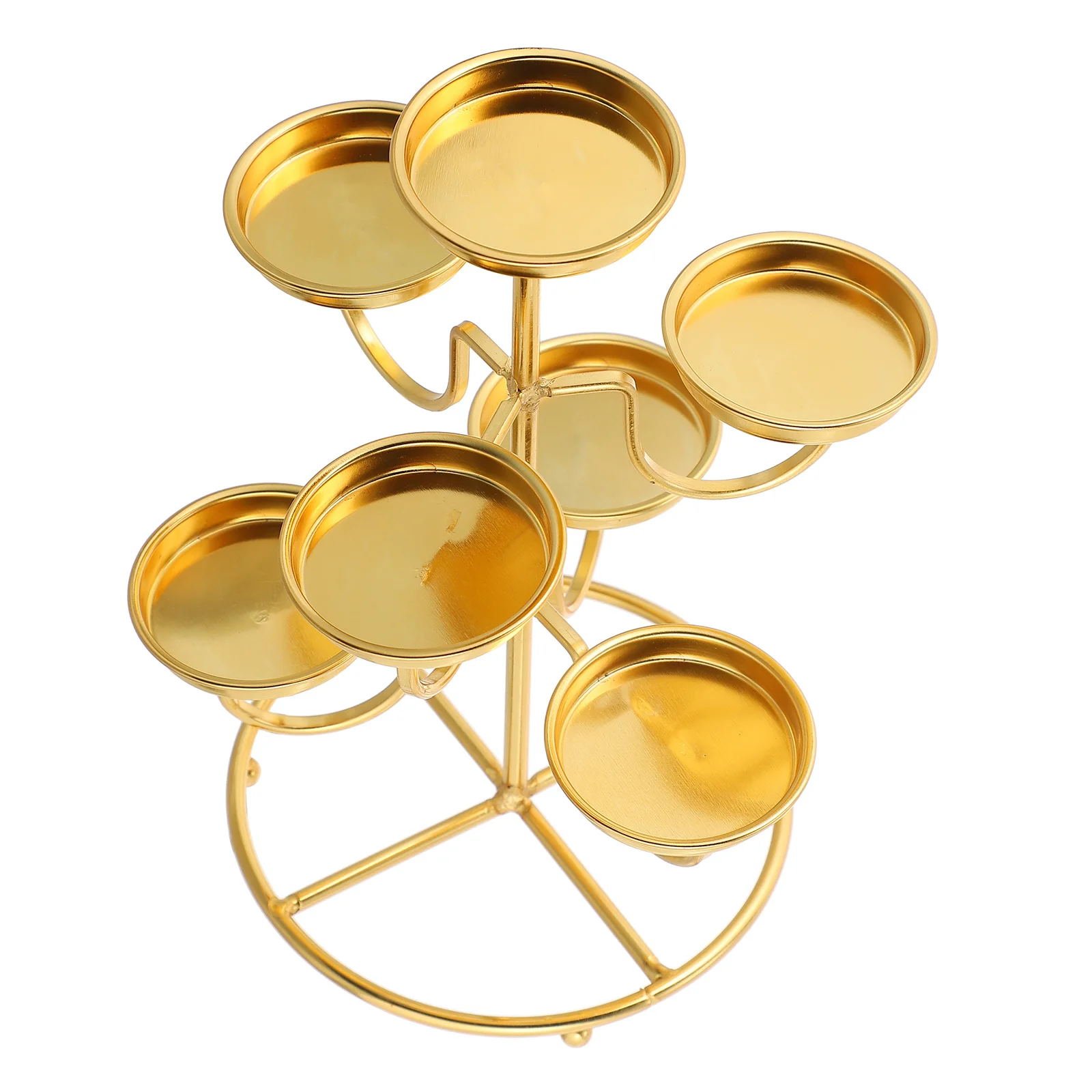 

Exquisite Stand Premium Material Decorative Candleholder For Home Bar Restaurant Decoration Delicate Household Use