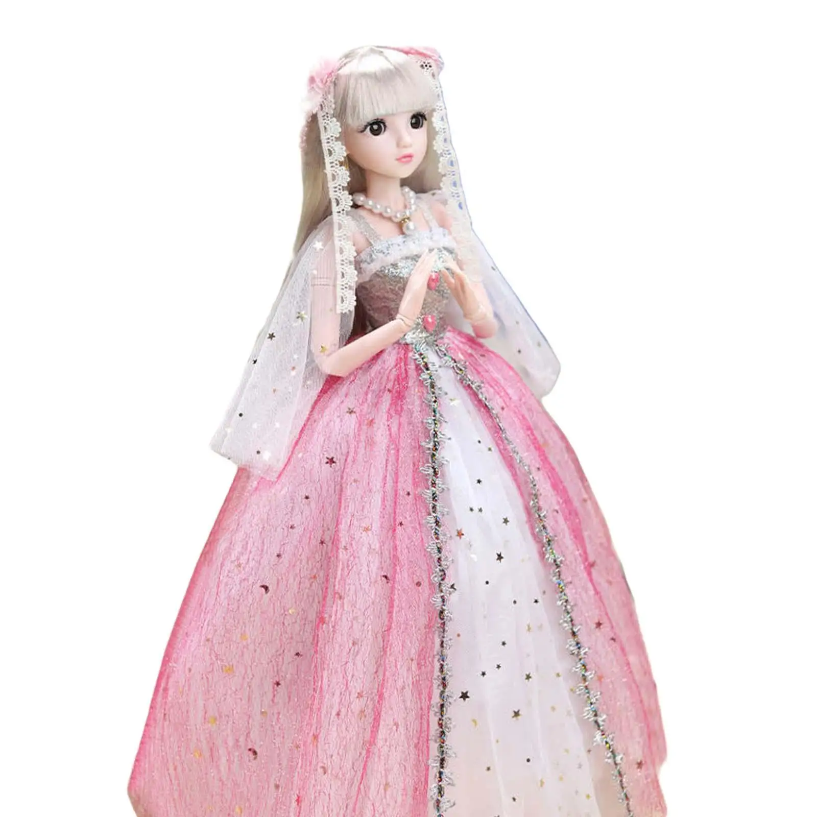 24 inch Ball Jointed Doll Princess Doll with Clothes and Accessories Fashion