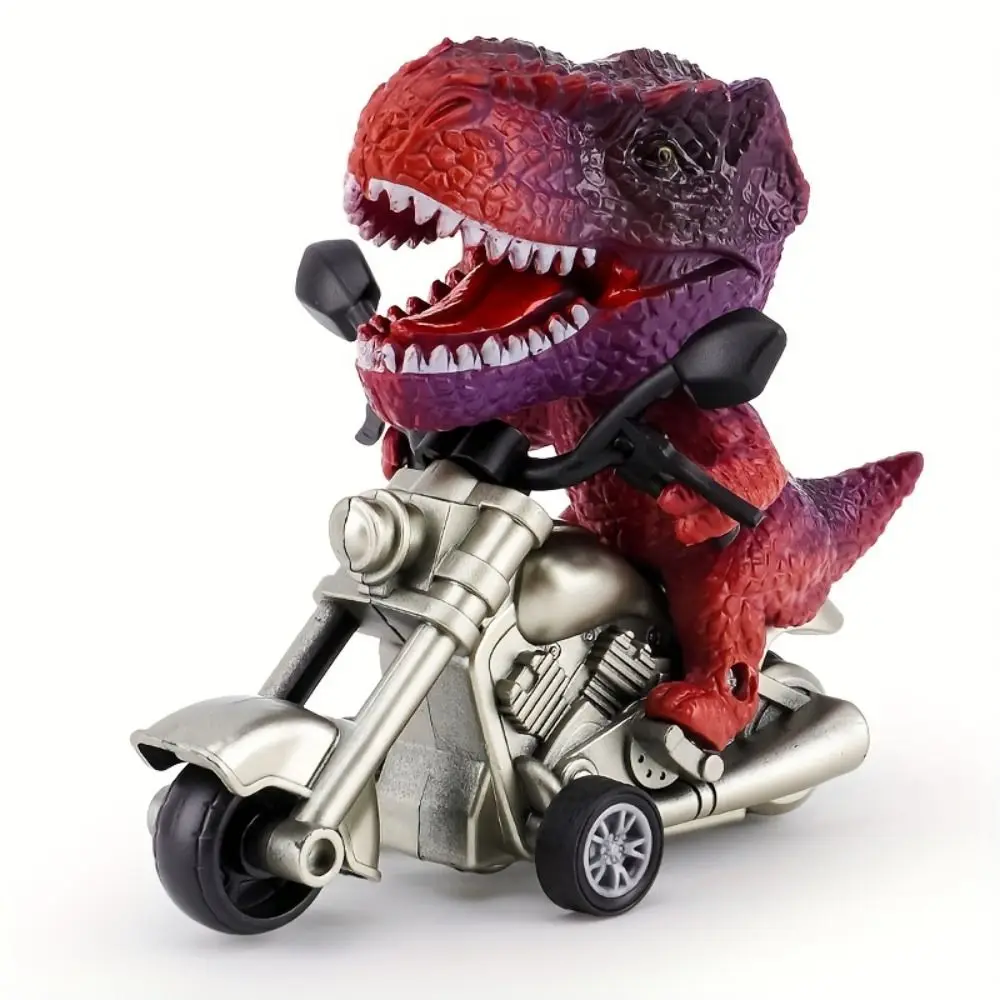 Animal Figurines Dinosaur Modeling Motorcycle Desktop Ornament Childrens Simulation Locomotive Motorcycle Children Gits view 4