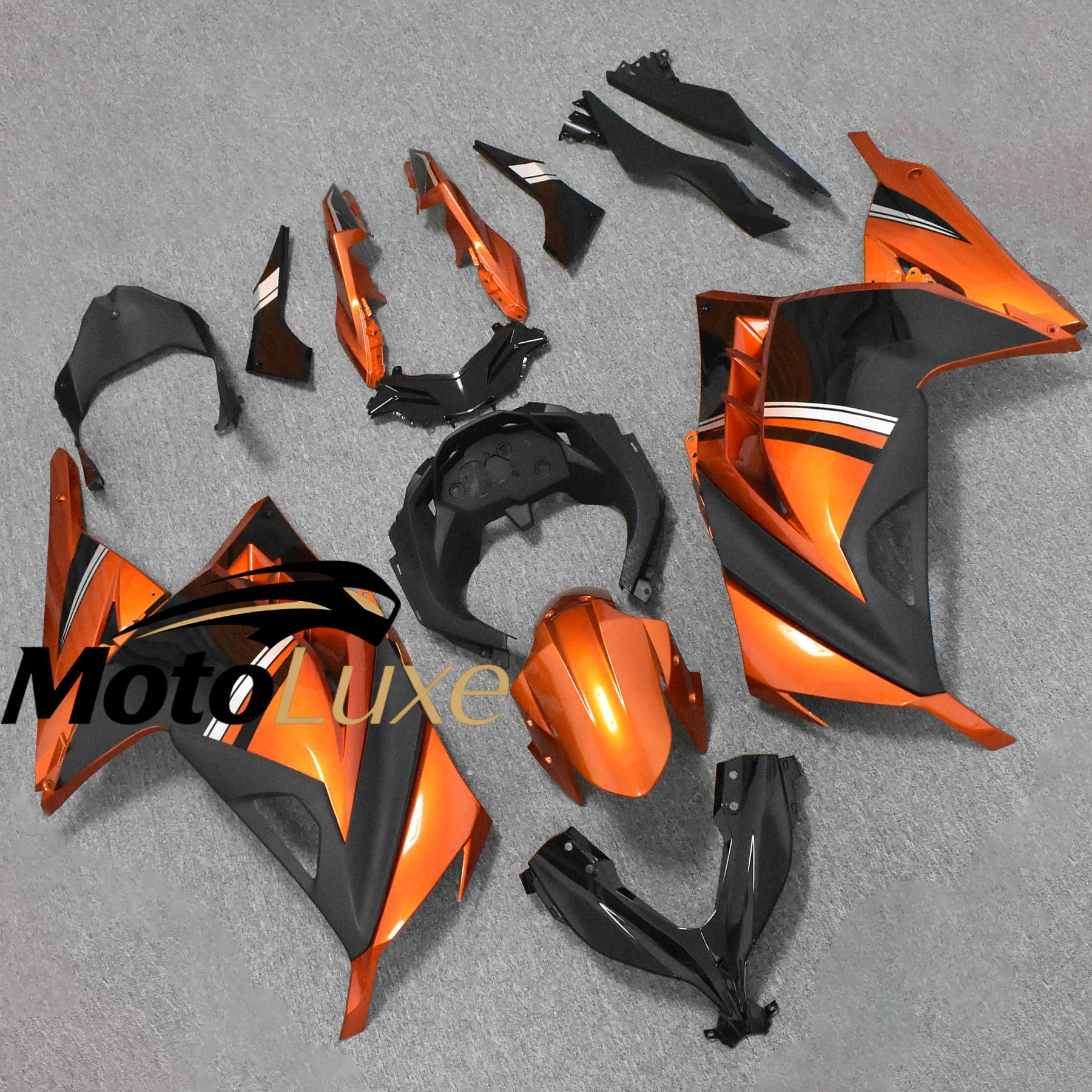 Motorcycle Bodywork Fairing Kit For Ninja300 2013-2017 Body Cowl Fairings For Ninja 300 ZX-300 EX-300 2013-2017 Plastic Cover Ac