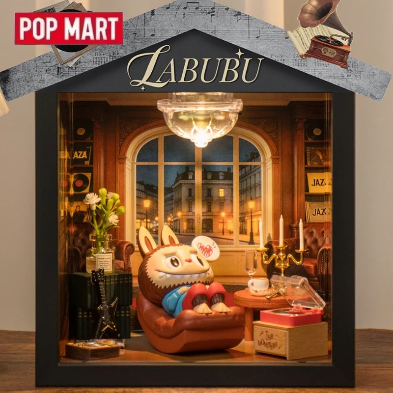 

POP MART LABUBU THE MONSTERS Jazz Figure Series Blind Box Toys Guess Bag Dolls Cute Anime Action Figure Original Ornaments Gift