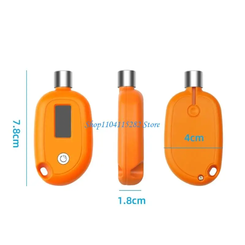 デジタル液晶画面タイヤゲージ車オートバイトラック用ユニバーサルタイヤ空気圧監視ツール軽量安全ツール