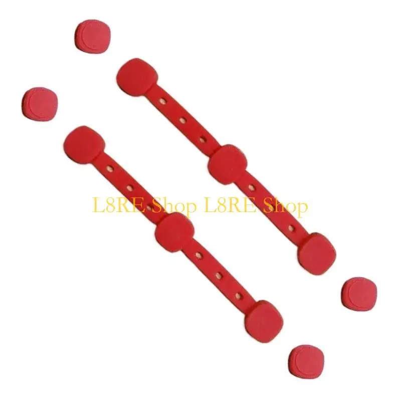 L8RE 2 مجموعات من الابازيم المغناطيسية السيليكون مناسبة للهواء من المقليات لتأمين بطانات يمكن التخلص منها ومنع الفتحات العرضية