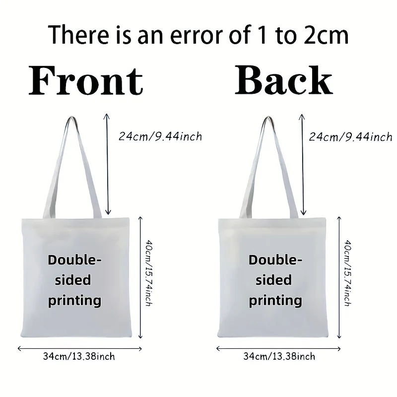 1pc Accessories Canvasbag Gifts for Pickleball Lovers Shopping Bags for Camping Picnic Beach Fashionable Shopping Bags