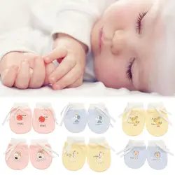 Newborn Baby Anti Scratching Gloves Summer Breathable Protection Face Scratch Mittens Infant Care Product