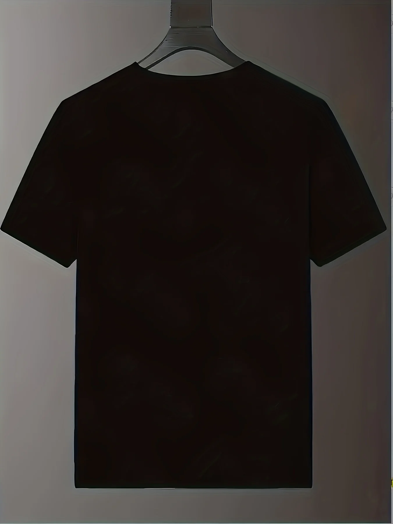 تي شيرت رجالي بطباعة هندسية كاجوال من القطن برقبة دائرية وأكمام قصيرة للمشي لمسافات طويلة في الهواء الطلق ملابس غير رسمية على طراز ملابس الشارع الحضرية