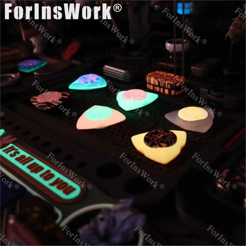 Destaque EDC cor aleatória luminosa Fidget Spinner