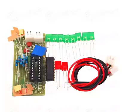 1PCS Electronic diy kit LM3915 Audio Level Indicator DIY Kit Electronic Production Suite Good