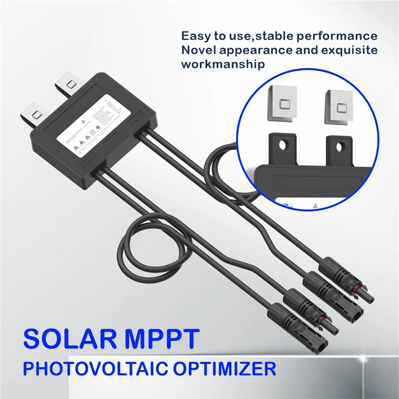 AED7-600W MPPT Power Optimizer Integrated PV Power Optimizer IP67 Solar Panel Monitoring Voltage-Limiting Anti-Hotspot