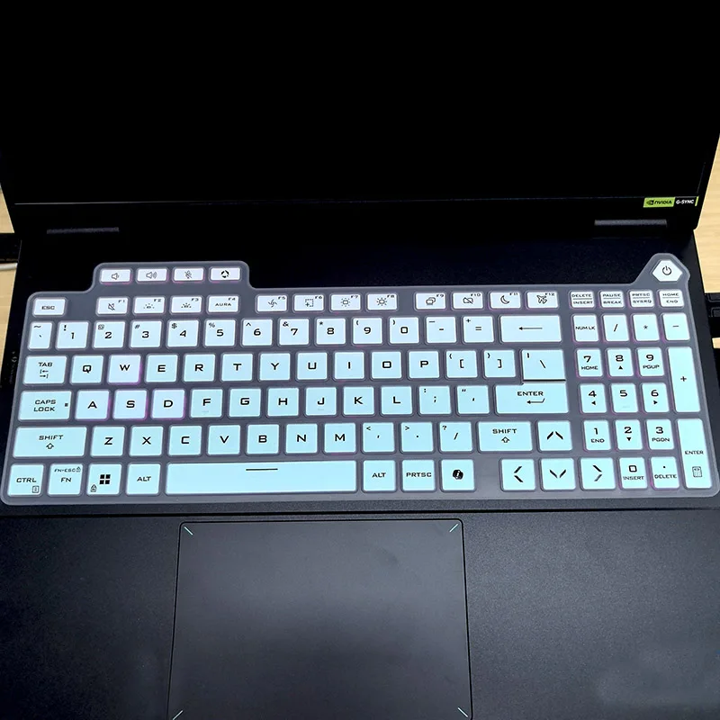 

Силиконовая накладка на клавиатуру для ASUS TUF Gaming A16 (2025) FA608U FA608W FA608UP FA608PP FA608 PM FX608 JMR FX608JM FX608JH FX608LP