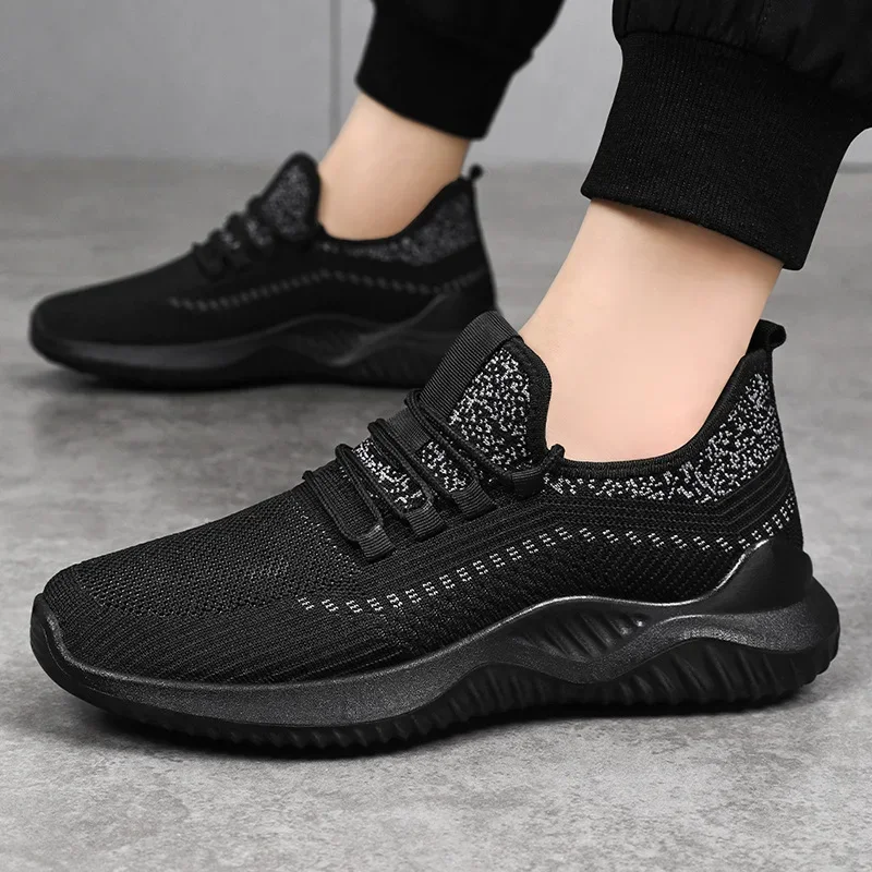 Atmungsaktive Männer Schuhe Mode Komfortable Männer Turnschuhe Leichte Weiche Sohle Laufschuhe Lace-Up Männer Sport Schuhe tenis hombres