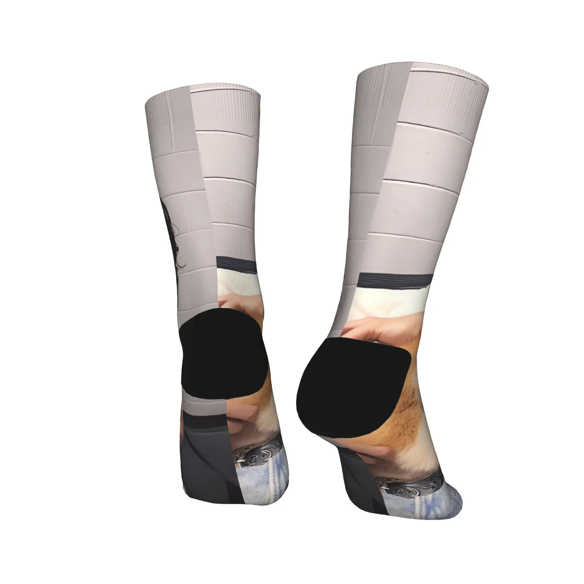 Malachi Barton Meias Casuais Outono Antiderrapante Unissex Homens Meias Quentes Design Macio Meias de Skate