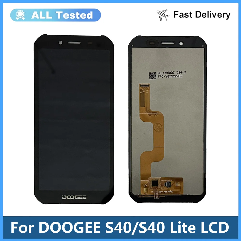 

5.5" For DOOGEE S40 Lite LCD Display Touch Screen Front Glass Digitizer Replacement For DOOGEE S40 LCD Sensor Display Screen