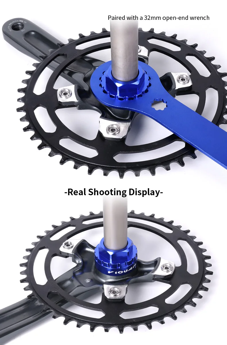 Fahrradreparaturwerkzeuge Fahrrad 12S MTB Kettenblatt Demontagewerkzeug für SHIMANO M7100/M8100/M9100 – Detail 7