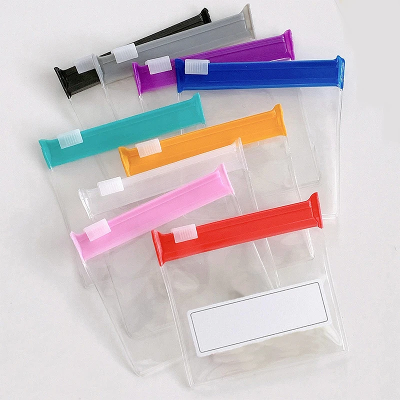 5 قطعة القرطاسية الفرعية التعبئة حقيبة التخزين حقيبة صغيرة مع سستة السفر الفرعية حقيبة التعبئة المحمولة الحلوى/مجوهرات/تخزين الطب B #1