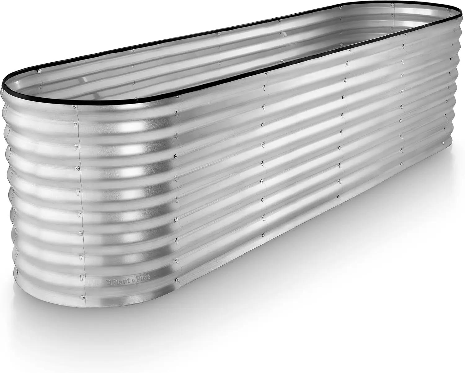 

Galvanized Raised Garden Beds Outdoor // 8×2×2 ft Planter Raised Beds for Gardening, Vegetables, Flowers // Large Metal Garden B