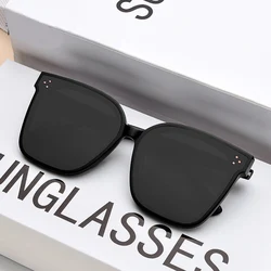 GM Sunglasses Men Luxury Brand Design Oversized Acetate Polarized UV400 Sunglasses Women Men Korea Style Oversized Sun Glasses