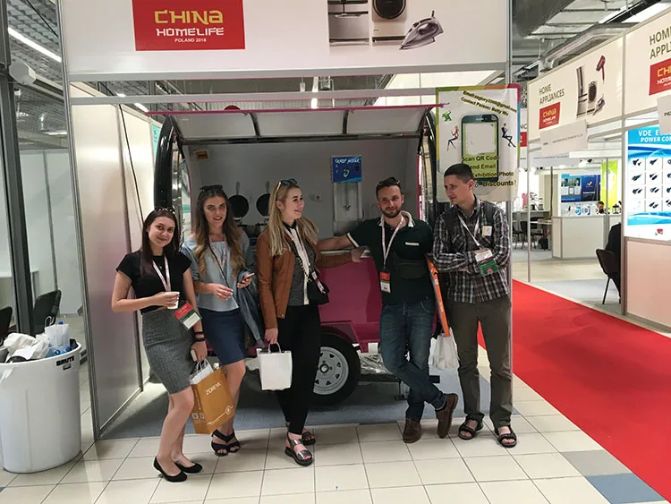 YG Factory Unique Design Ice Cream Food Trailer Food Trucks Mobile Food Trailer For London