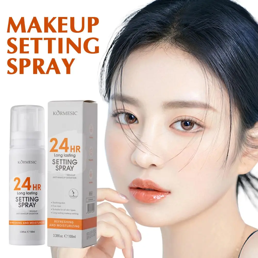 Makeup Setting Spray Fast Film Forming Water Sweatproof Oil Fixing Makeup Control Lasting Hydrating Setting Cosmetics Long Y4D4