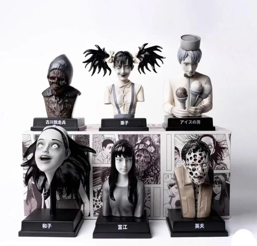 Random 10-15CM 2024 In stock Japanese original anime figure  Junji Ito/Tomie Kawakami action figure collectible model toys