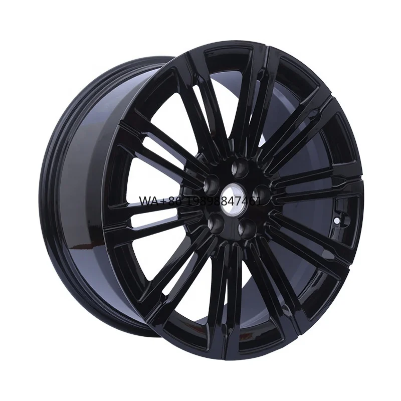 Customizable 10000 Ton Forged Alloy Wheels Gloss Black Rims Fit for Range Rover Sport Discovery Velar Defender