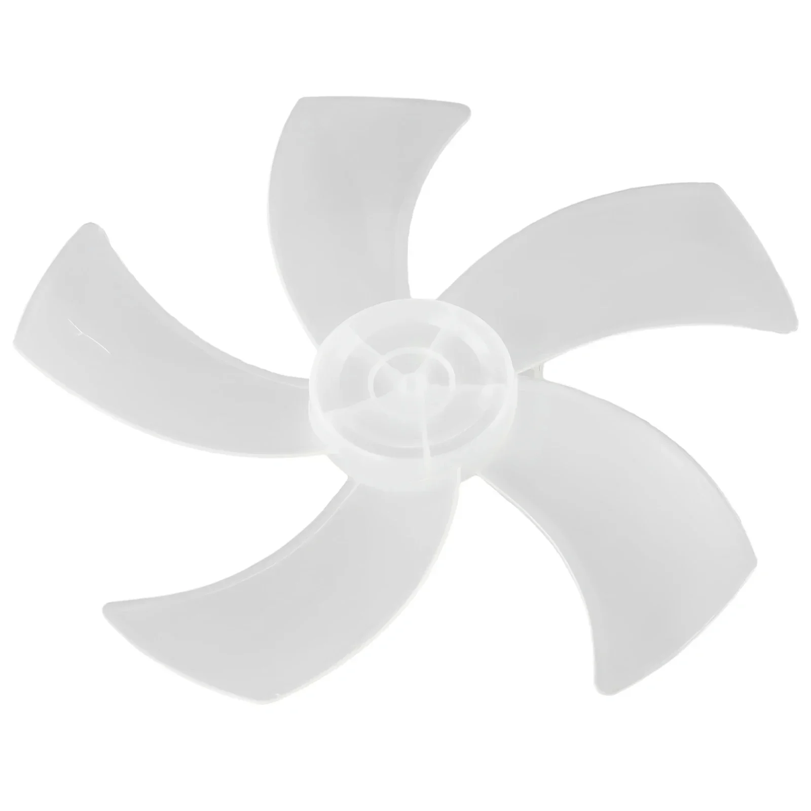 16 Inch Household Plastic Fan Blade Five Leaves With Nut Cover For Pedestal Floor Mounted Fan Blades Home Improvement