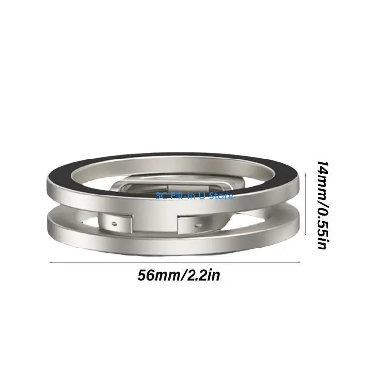 G8TA Double Phone Mount Holder Многофункциональный магнитный телефон Metal & Rubber