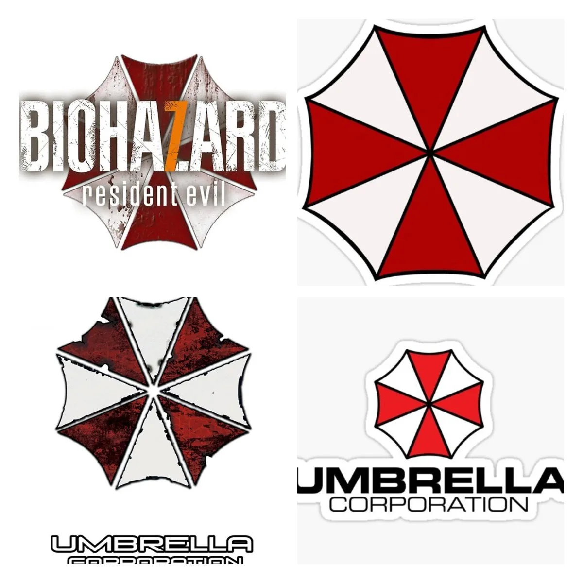 

Personalized Umbrella Corporation Funny Car Stickers Anime Waterproof Decal Creative Bumper Car Occlusion Scratch Accessories