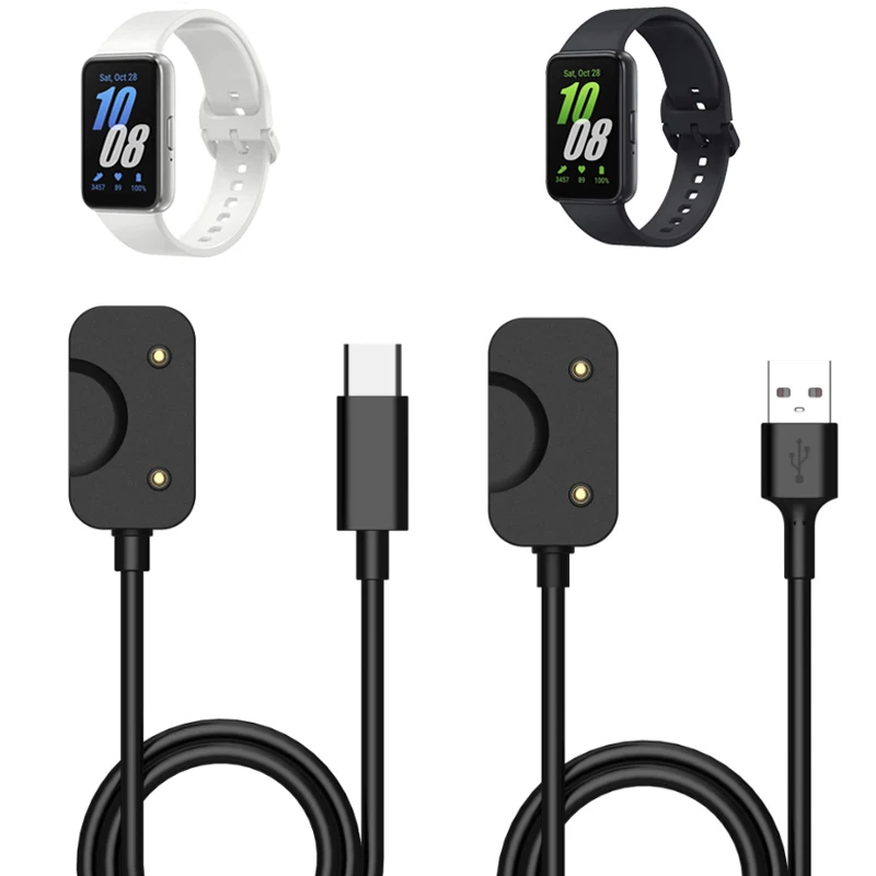 

Док-станция для смарт-часов с портом USB Type-C, зарядный кабель, базовый шнур, провод для Samsung Galaxy Fit 3 R390, аксессуары для смарт-часов