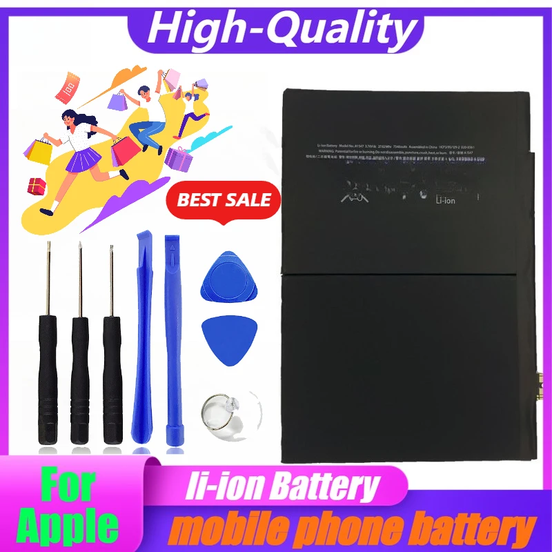 7340mAh for Apple IPhones and IPads Such As IPad 6/Air 2 with Models A1566 A1567 A1547 The 6th-generation IPad Battery