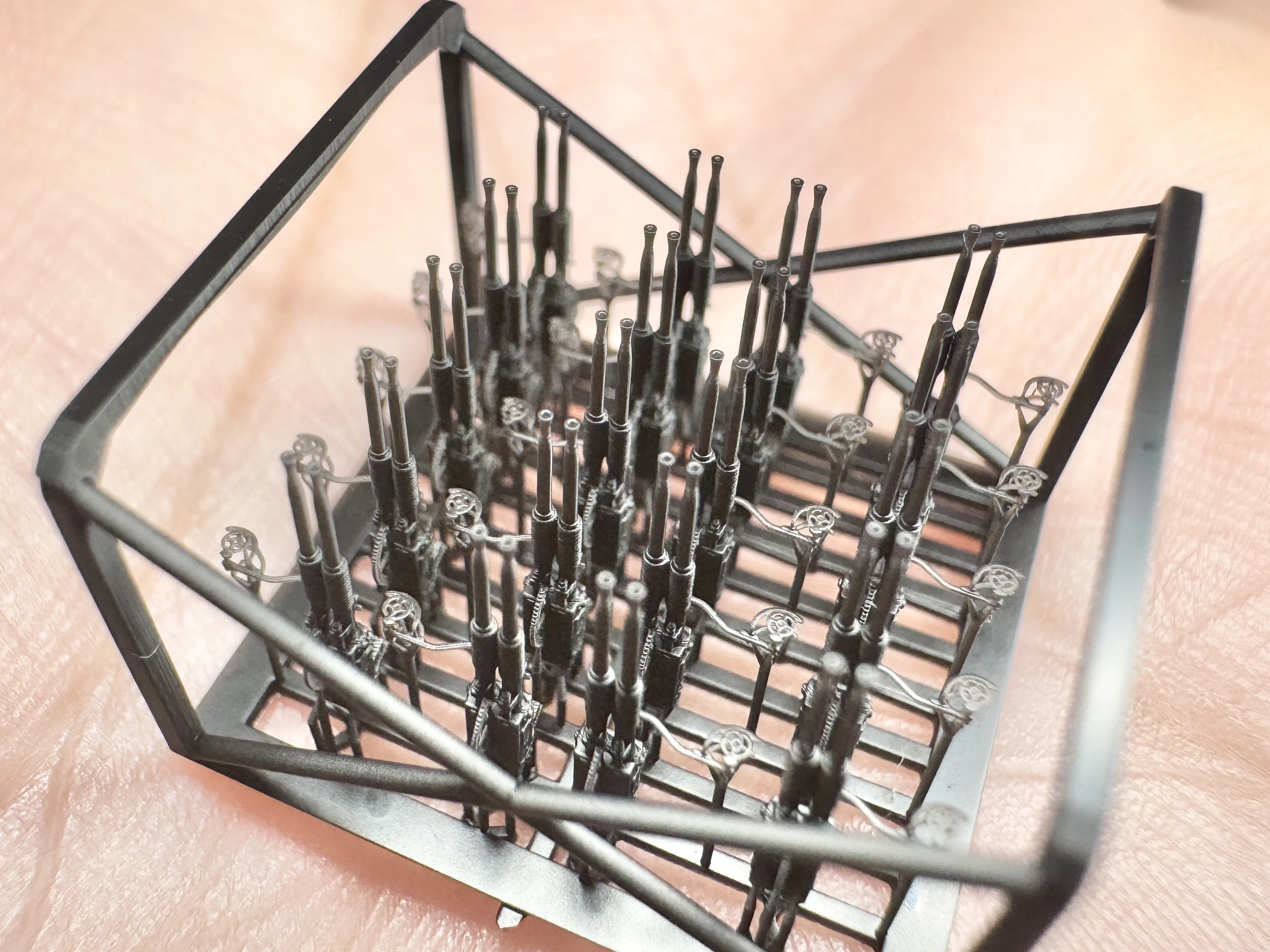 MUYI نموذج 1/350 Bofors 40 مللي متر رباعي يتصاعد بنادق AA (النوع المبكر/الآخر) لتجميع النماذج العسكرية لتقوم بها بنفسك الملحقات #5