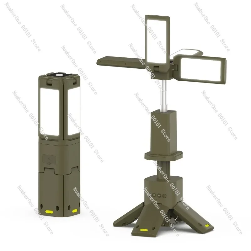 LED outdoor camping light, large capacity waterproof camping work tent light