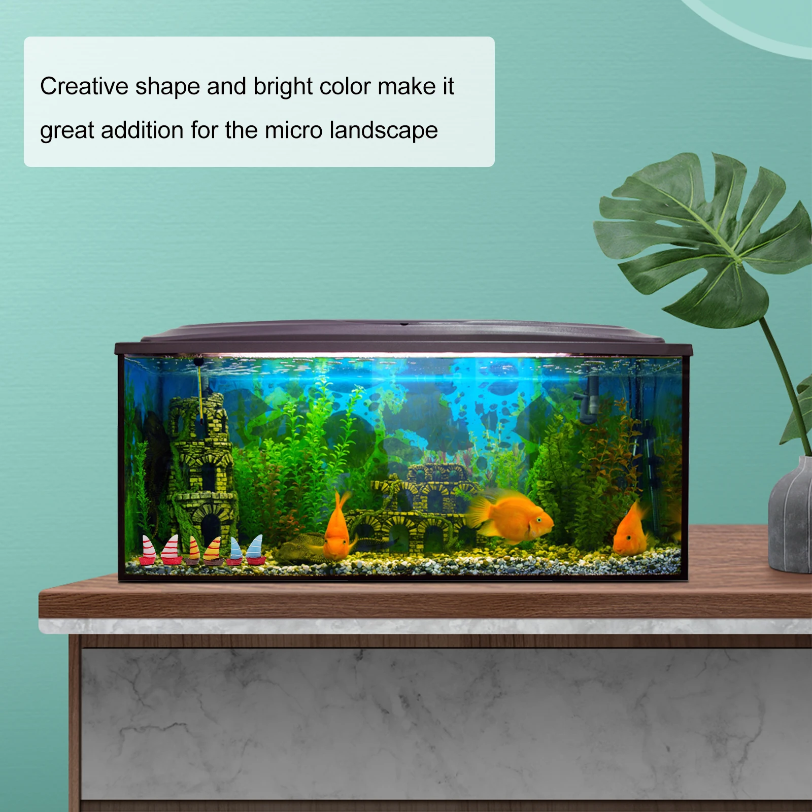 

30 Sailing Decoration Boat Decorations Miniature Sailboat Toy Nautical Ornament