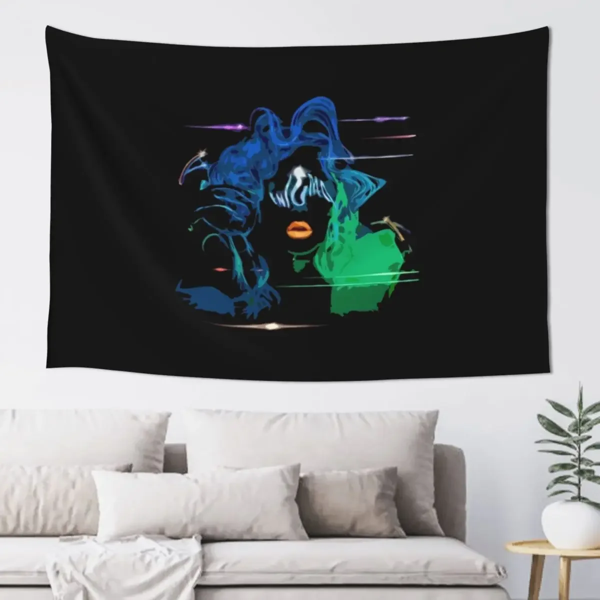 Enigma Lady Gaga Tapestry Room Decoration Accessories Decoration For Home Room Decorating Aesthetic Tapestry